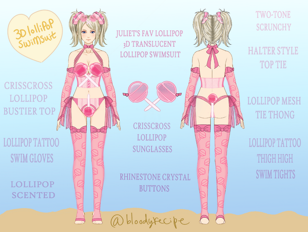 3DLOLLIPOP SWIMSUIT