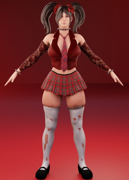 Punk Rock Schoolgirl